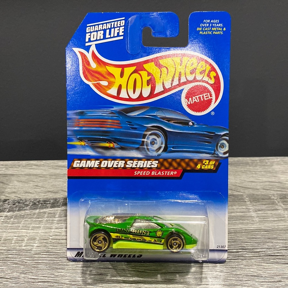 Hot Wheels | Game Over Series #3 of 4 Cars: Speed Blaster - 1:64 Scale Die Cast